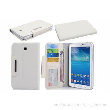 7 Card Holder Tablet PC Leather Case Wallet For Samsung Gal